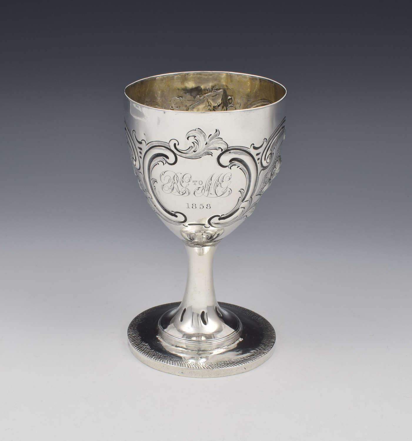 George III Silver Wine Goblet Drinking Cup