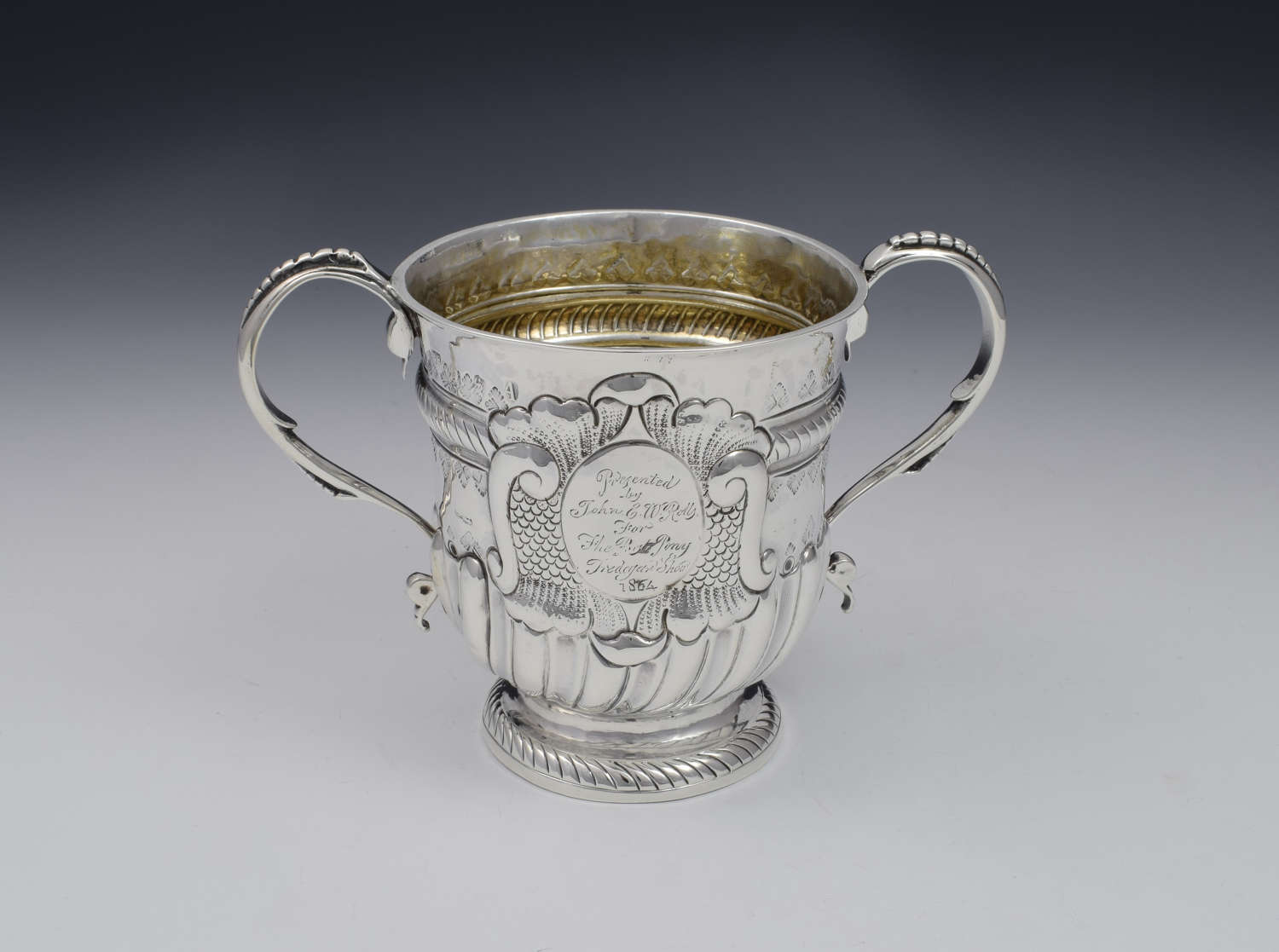 George I Silver Twin Handled Loving Cup Joseph Bell I