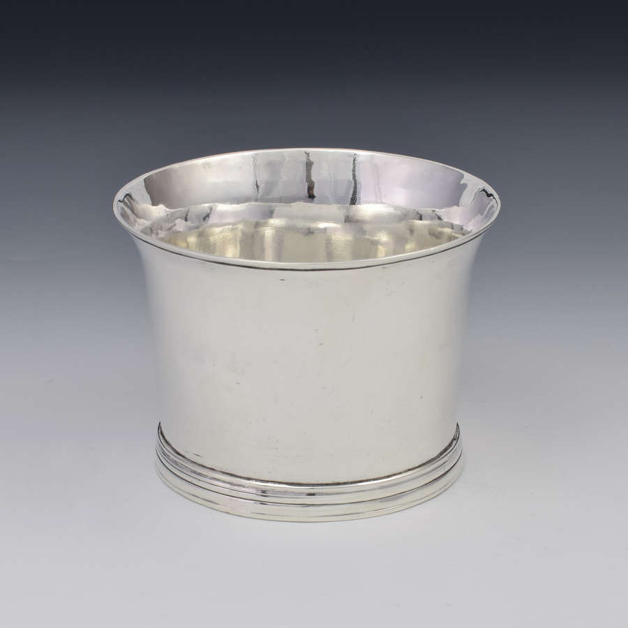 George III Silver Beaker Cup/Brandy Pan London 1764