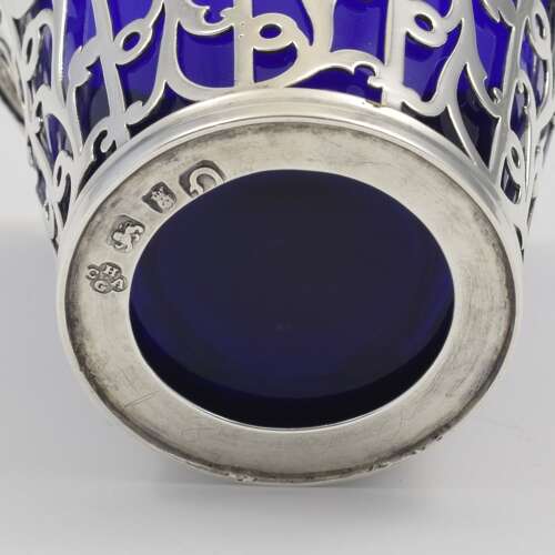 Superb Georgian Pierced Silver Cream Pail / Sugar Basket Aldridge & Green 1769