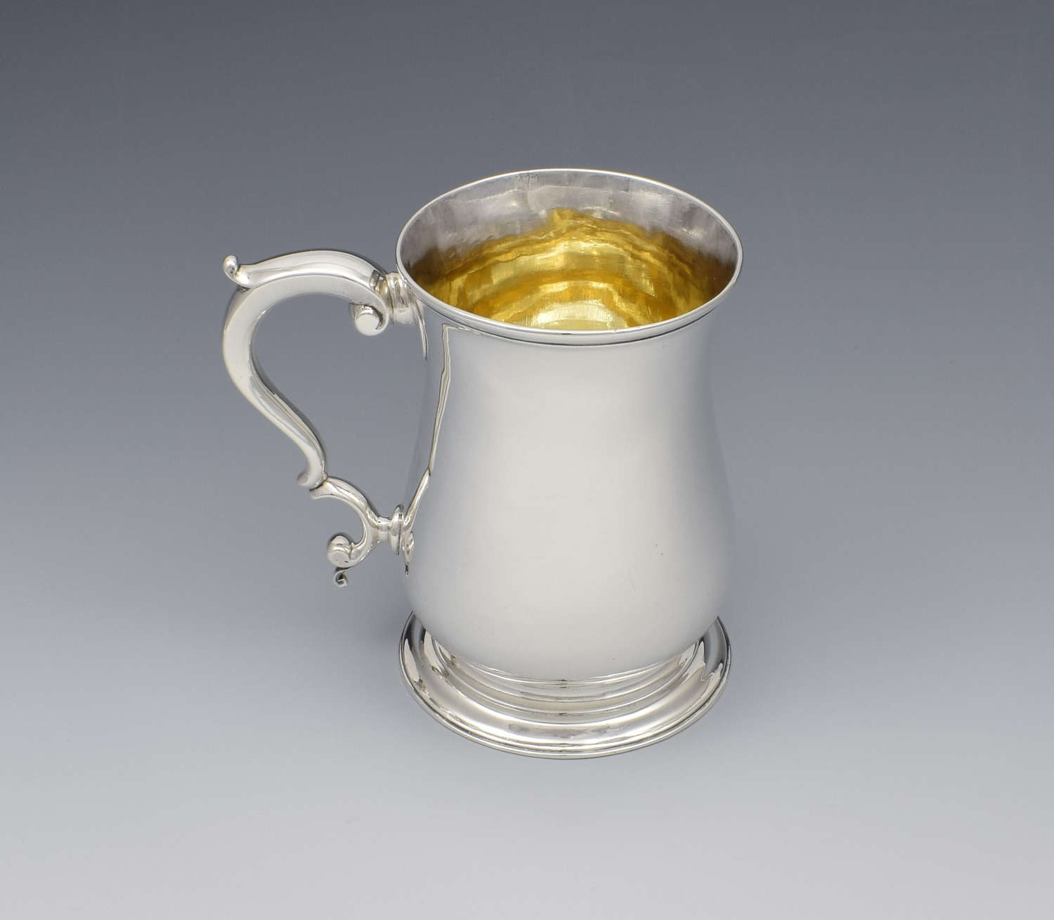 Lovely George III Silver Beer Mug Tankard Whipham & Wright 1766
