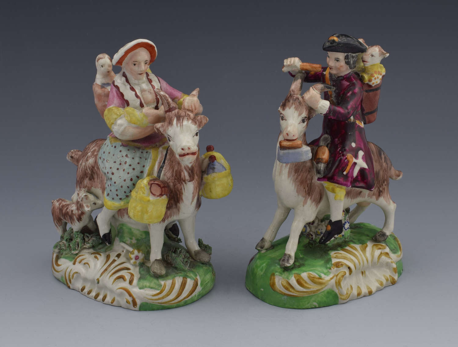 Staffordshire Figures The Welch Tailor & Family