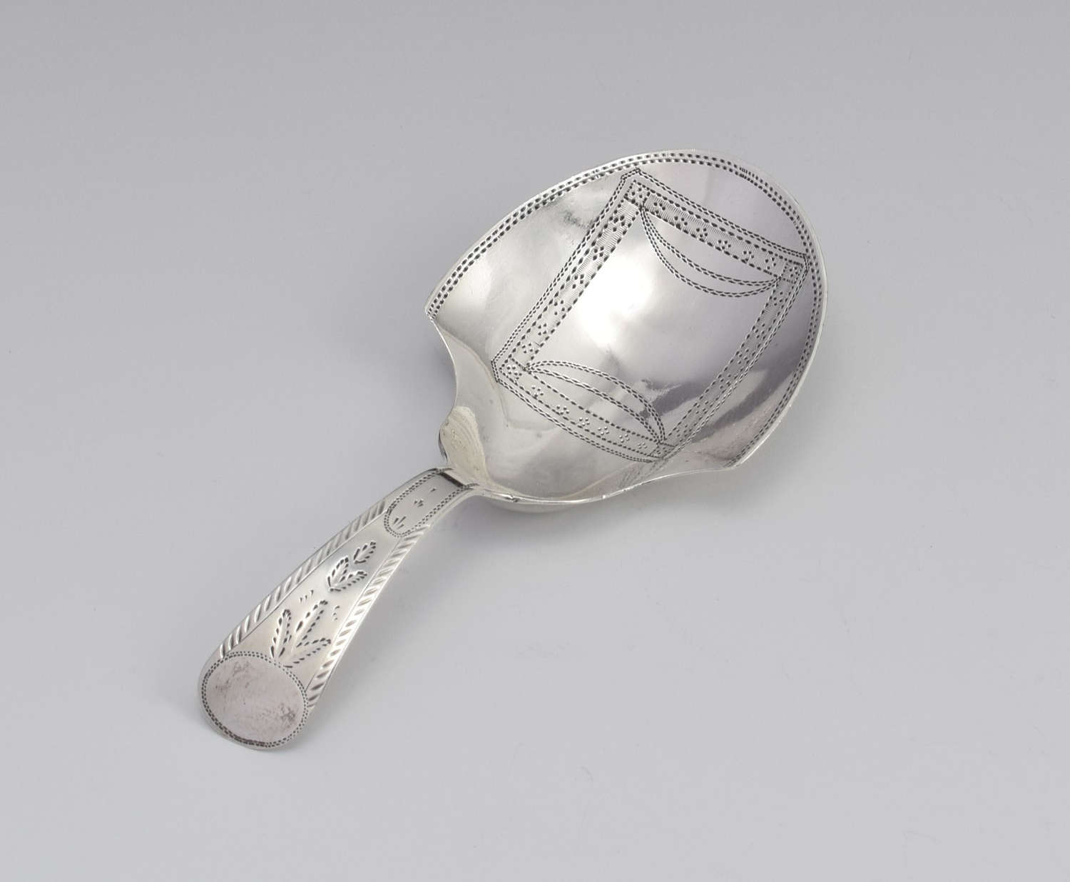 George III Silver Shovel Caddy Spoon Joseph Taylor