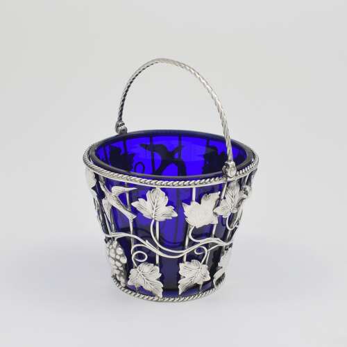 Gorgeous Georgian Silver Wirework Cream Pail c.1760
