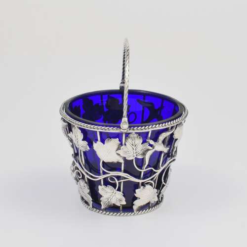 Gorgeous Georgian Silver Wirework Cream Pail c.1760