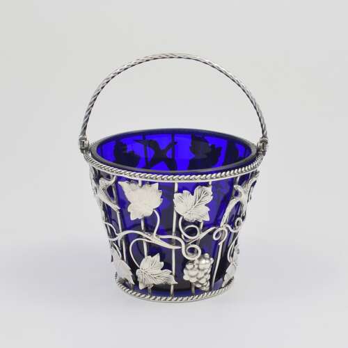 Gorgeous Georgian Silver Wirework Cream Pail c.1760
