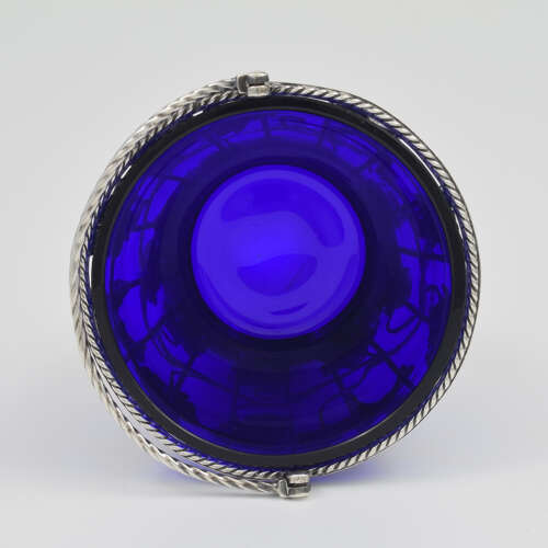 Gorgeous Georgian Silver Wirework Cream Pail c.1760