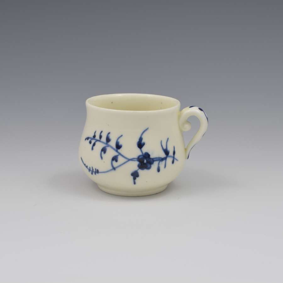 French Chantilly Soft Paste Porcelain Custard Cup c.1750