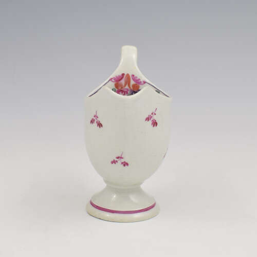 Lovely Georgian New Hall Porcelain Clip Handle Cream Jug Pattern 121 c.1785