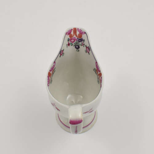 Lovely Georgian New Hall Porcelain Clip Handle Cream Jug Pattern 121 c.1785