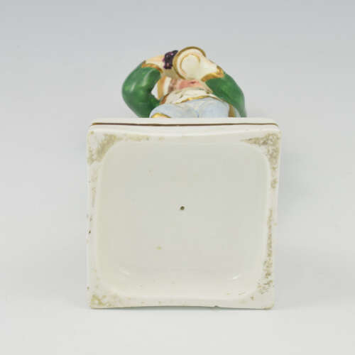 Charming Victorian Staffordshire Figure Of Autumn Four Seasons c.1850