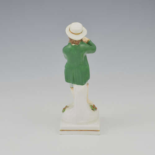Charming Victorian Staffordshire Figure Of Autumn Four Seasons c.1850