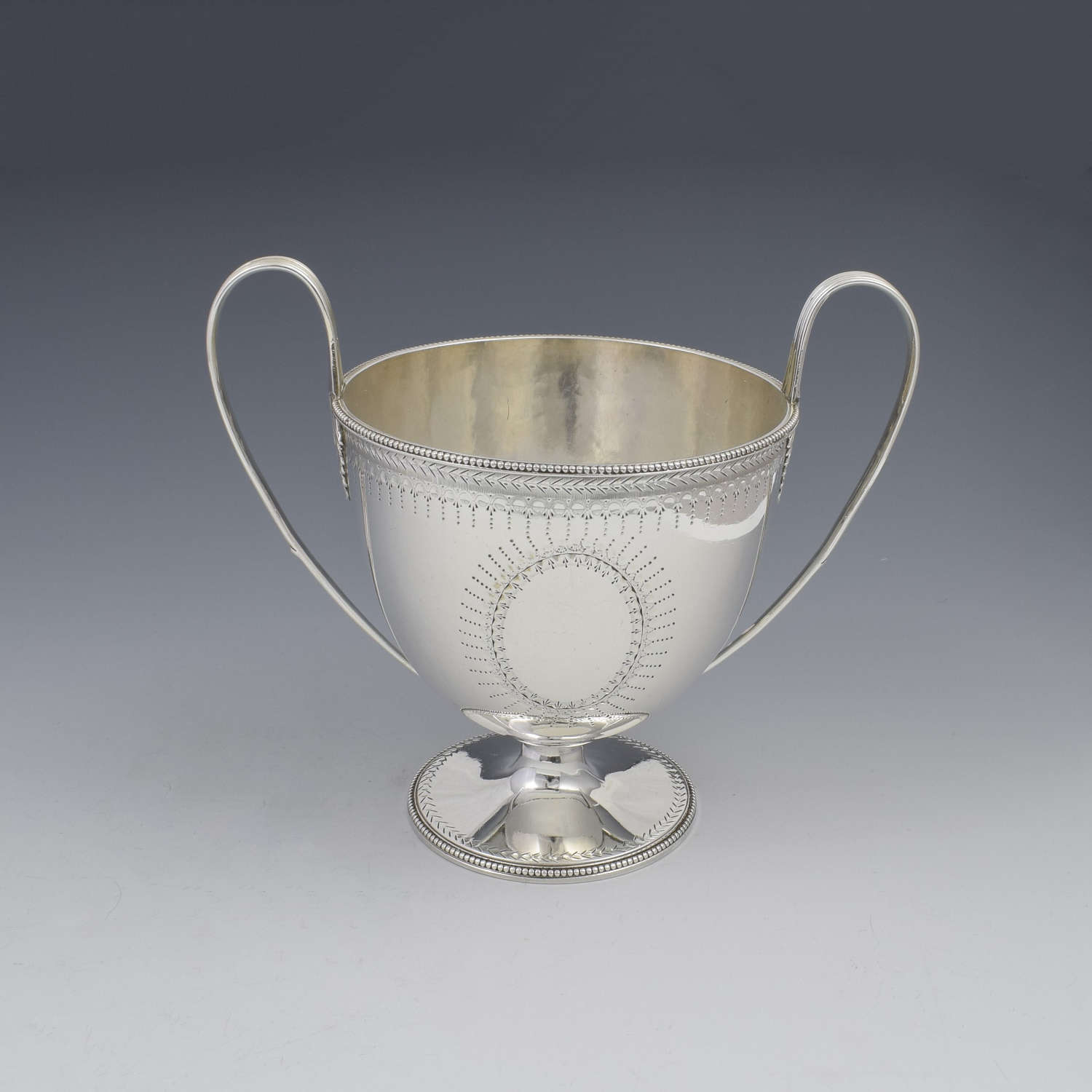 George III Silver Trophy Loving Cup Abraham Peterson & Peter Podio