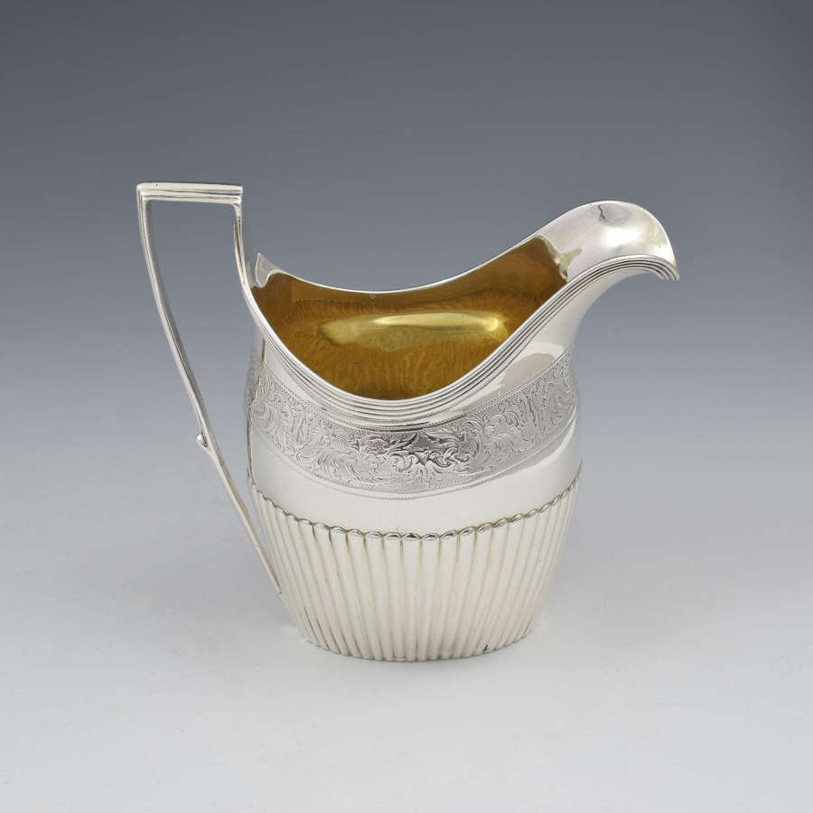 Georgian Silver Cream Jug London 1799