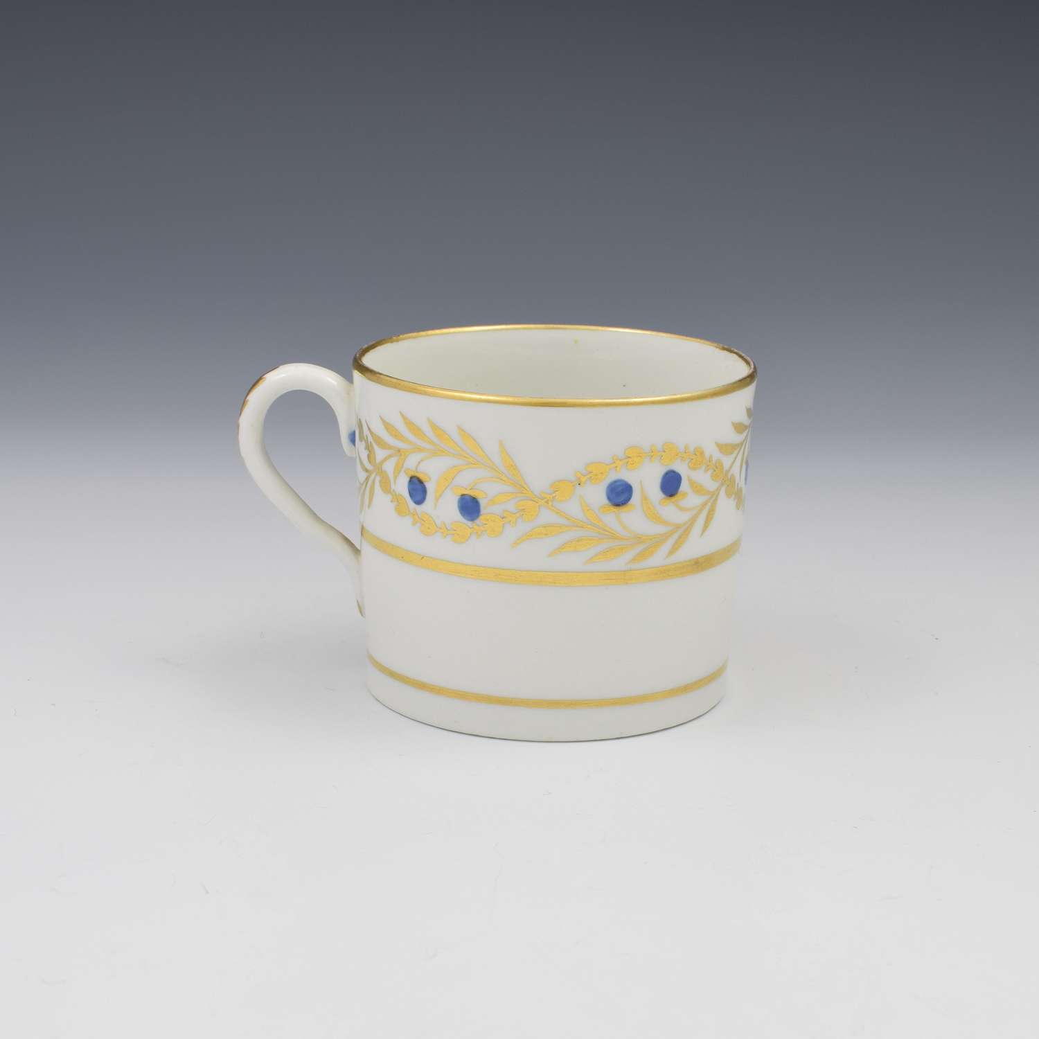 Coalport Porcelain Coffee Can c.1805 Pattern 384