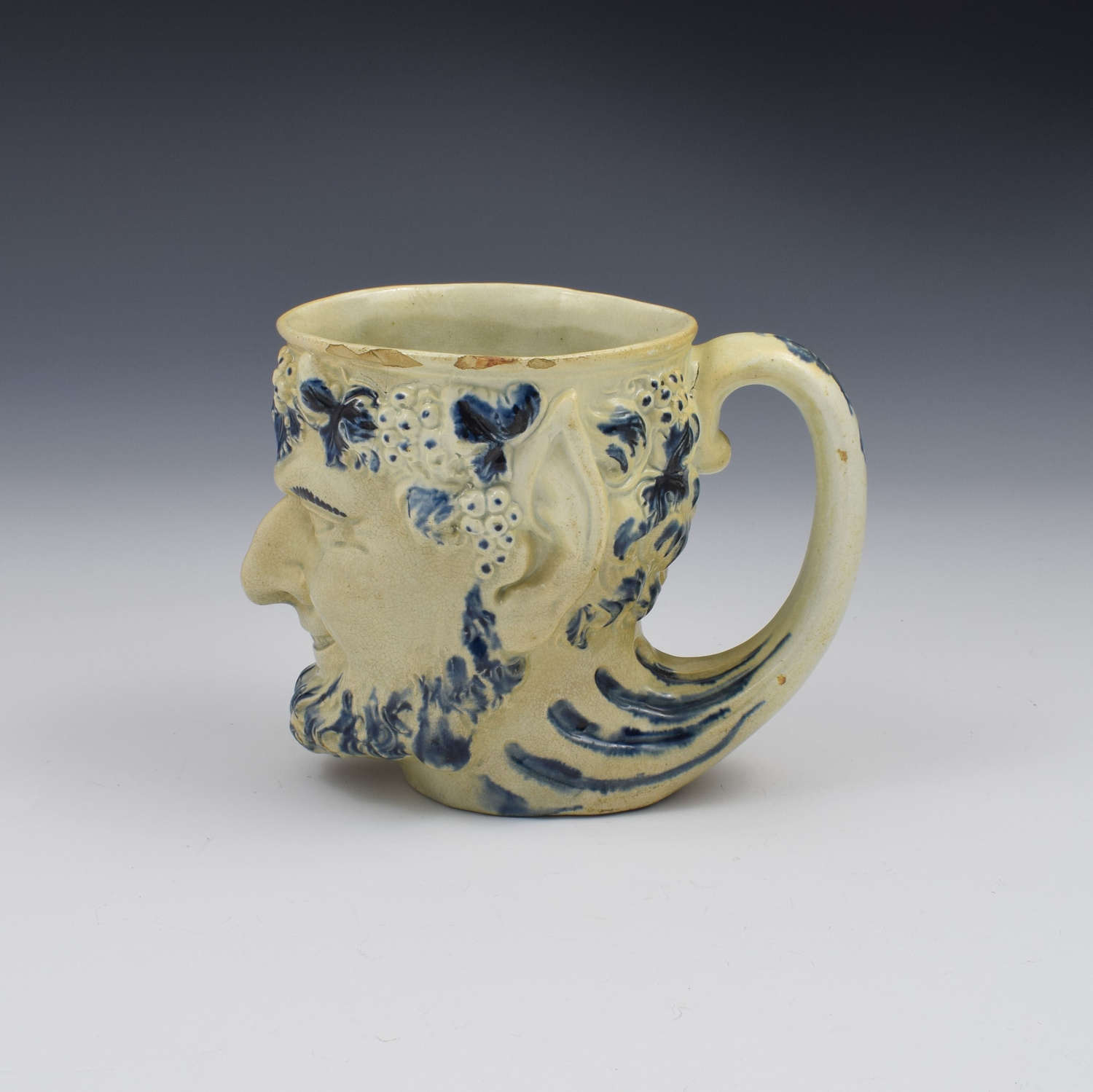 Staffordshire Pearlware Bacchus Mug c.1810