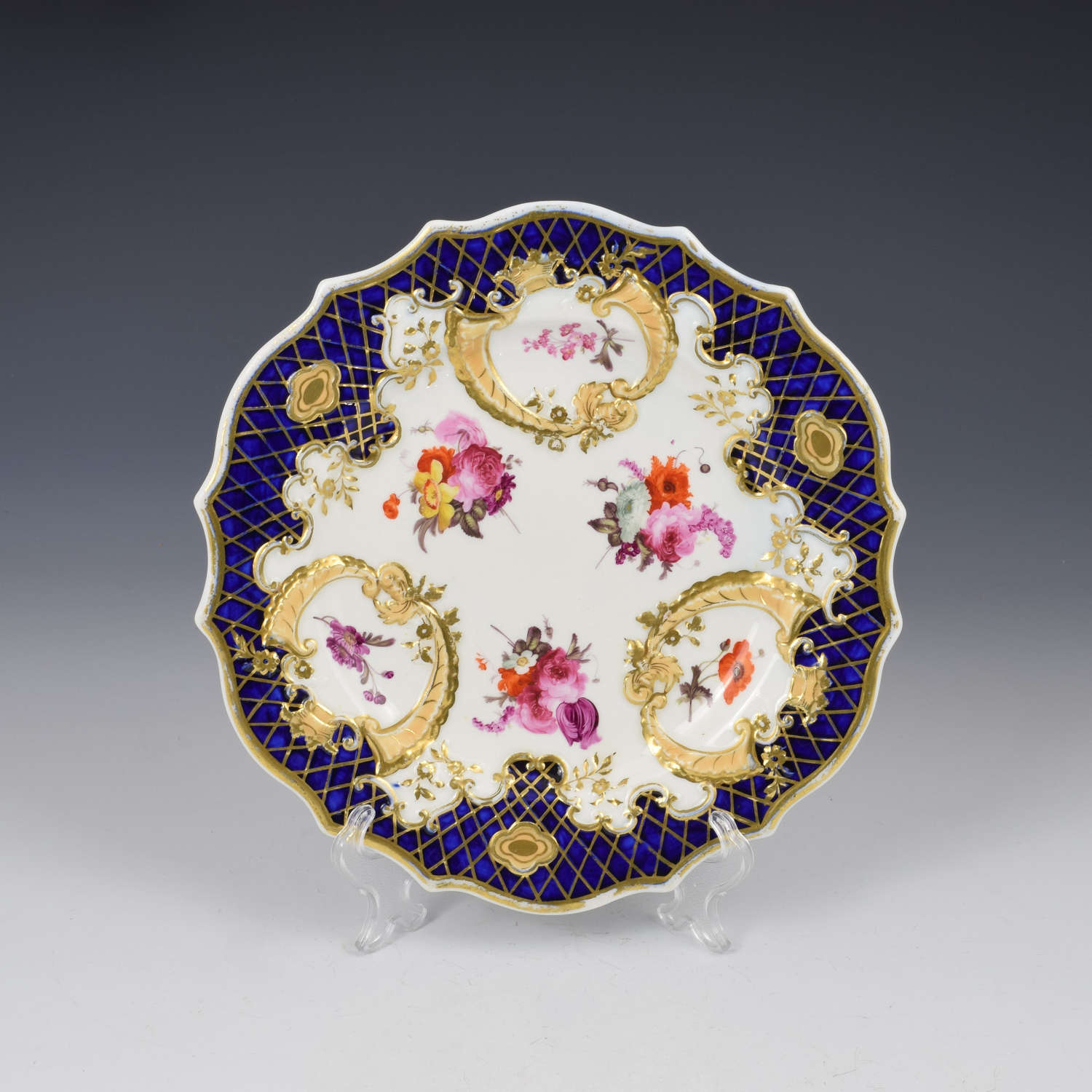Ridgway Porcelain Dessert Plate Pattern 893 / 2/835 c.1820