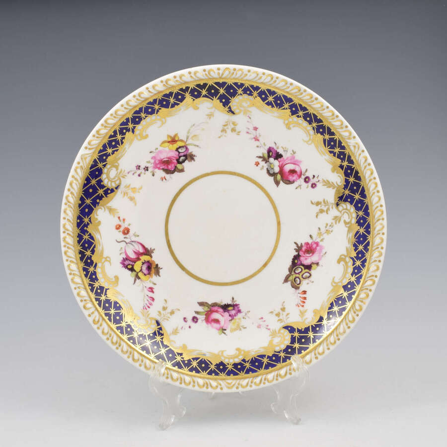 Gorgeous Regency Ridgway Porcelain Cake / Tea Plate Patt. 2/1620 c.1825