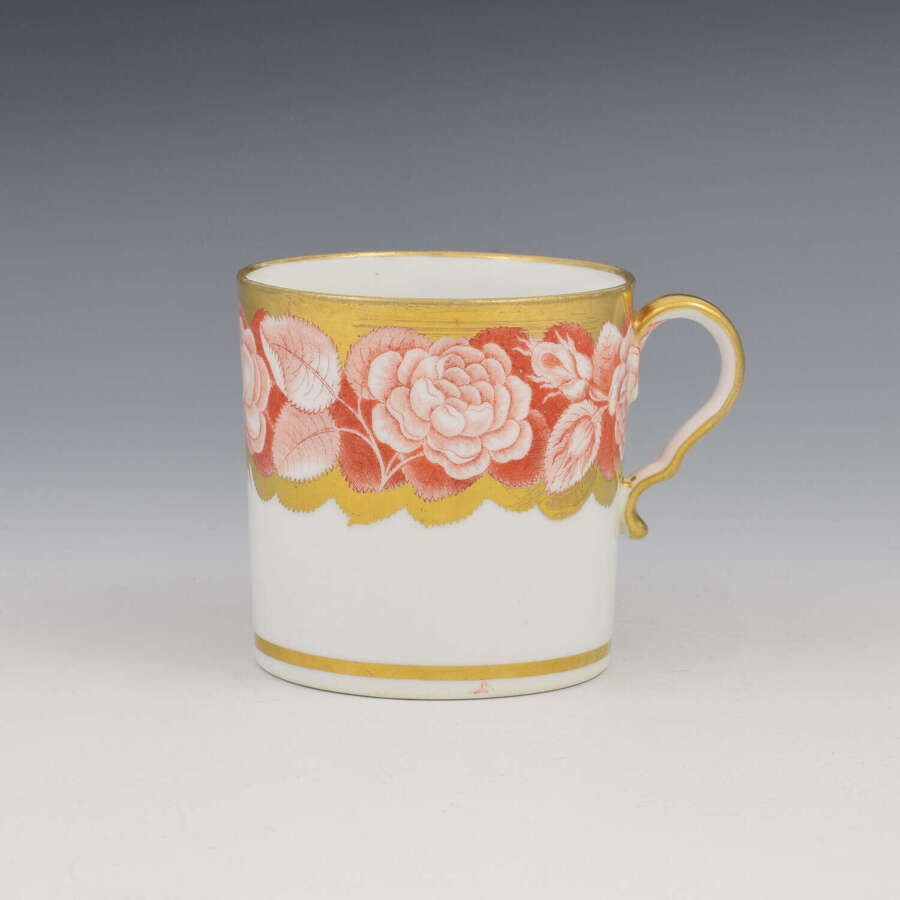 Georgian Spode Porcelain Coffee Can Pluck & Dust Patt. 984 c.1806