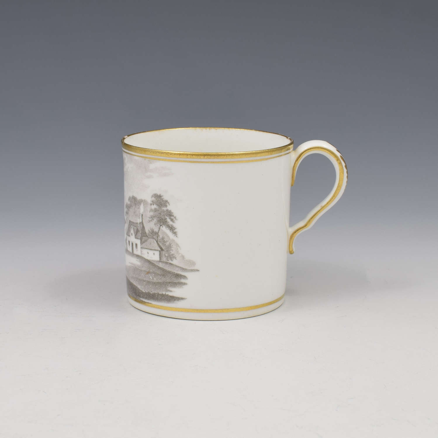 Spode Porcelain Bat Print Coffee Can Pattern 557 c.1805