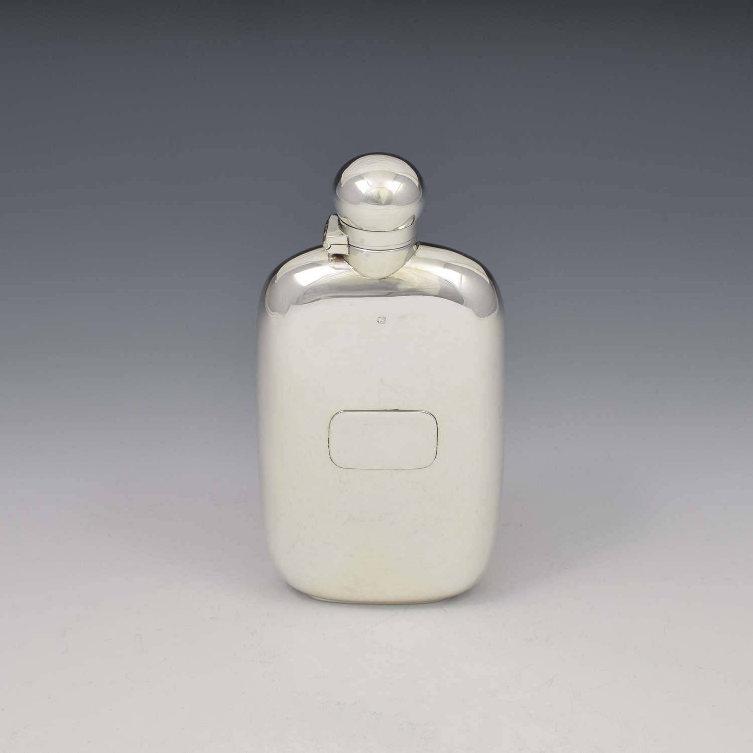 Victorian Sterling Silver Hip / Spirit Flask 1897