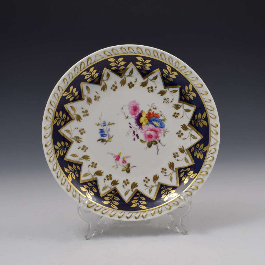 Ridgway Porcelain Small Cake / Tea Plate Pattern 2/1380 c.1825