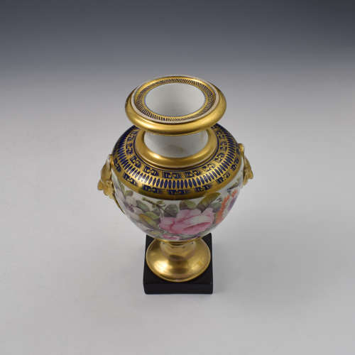 Fine Georgian Chamberlain Worcester Porcelain Vase c.1815