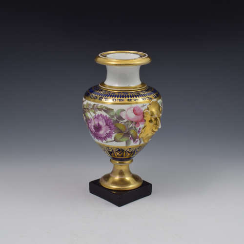 Fine Georgian Chamberlain Worcester Porcelain Vase c.1815
