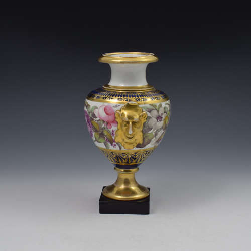 Fine Georgian Chamberlain Worcester Porcelain Vase c.1815