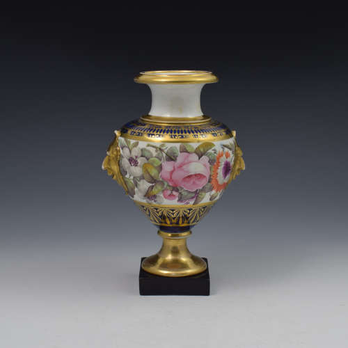 Fine Georgian Chamberlain Worcester Porcelain Vase c.1815