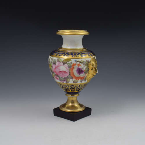 Fine Georgian Chamberlain Worcester Porcelain Vase c.1815