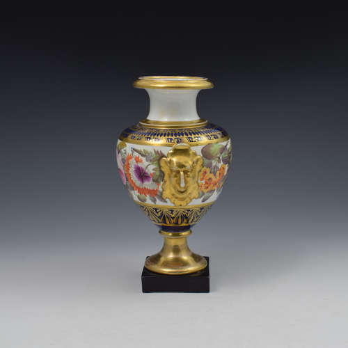 Fine Georgian Chamberlain Worcester Porcelain Vase c.1815
