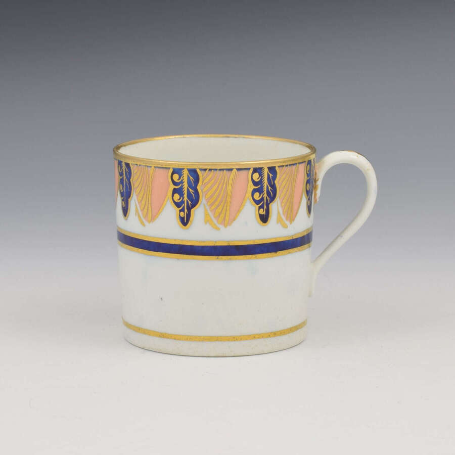 Lovely Regency John Rose Colaport Porcelain Coffee Can