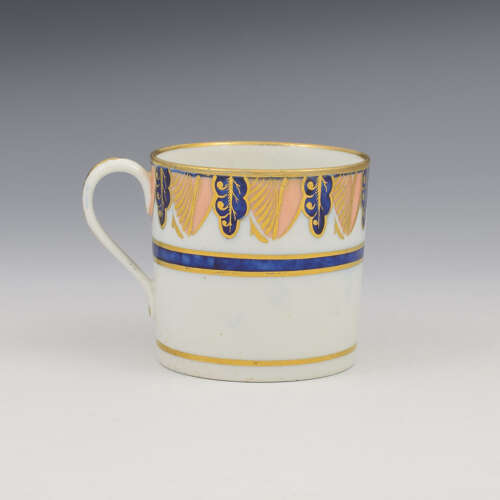 Lovely Regency John Rose Colaport Porcelain Coffee Can
