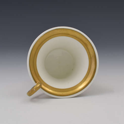 Stunning Antique Empire French Paris Porcelain Cabinet Cup c.1810 Georgian
