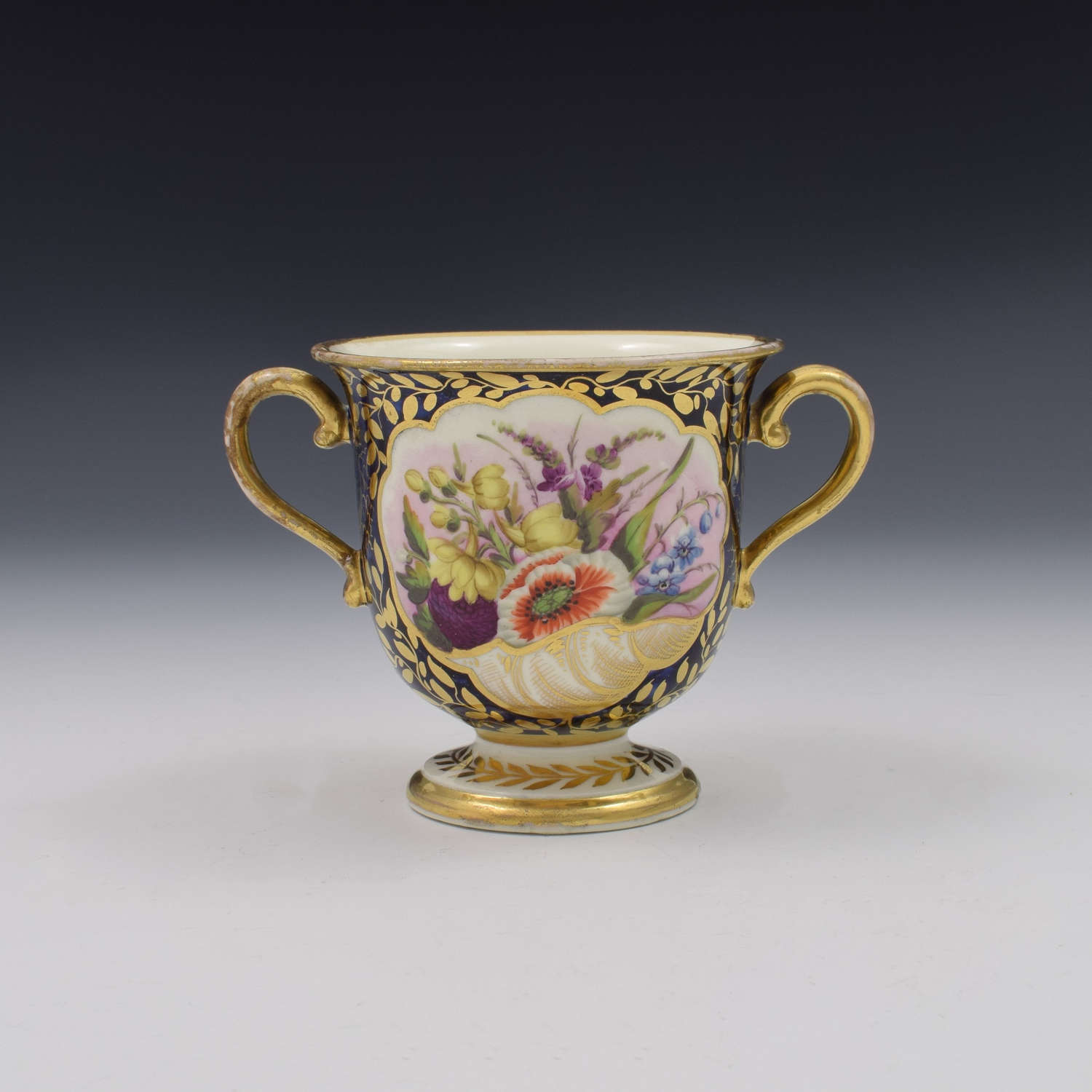 Georgian Minton Porcelain Chocolate Cup Pattern 780 c.1815