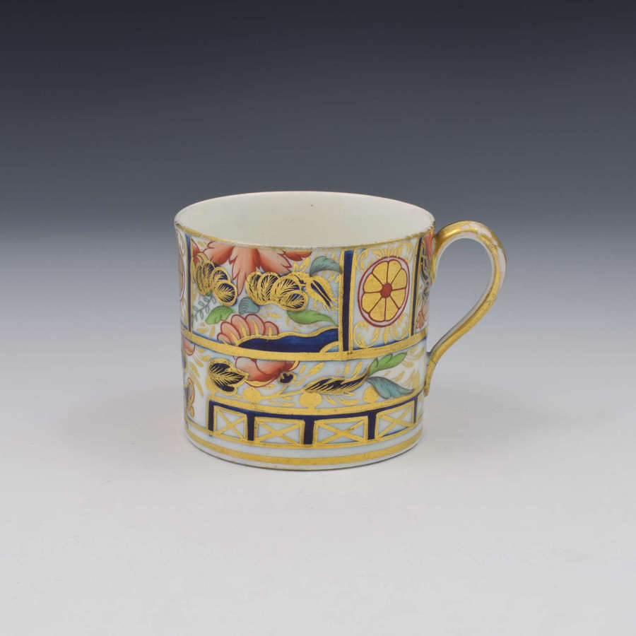 Georgian Coalport Porcelain Coffee Can Pattern 136 c.1815