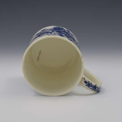 Large Coalport Porcelain Mug Pine Cone / Rose Centred Spray c.1840