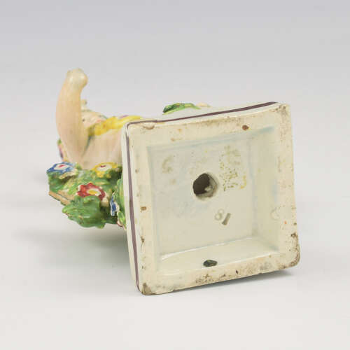 Georgian Staffordshire Pearlware Figure Of A Putto c.1810 Putti