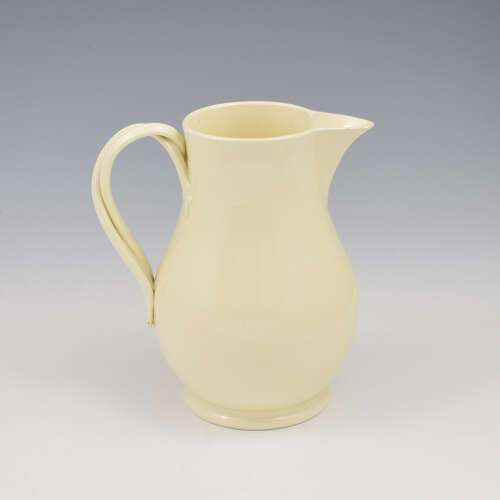 Lovely Wedgwood Creamware Pottery Hot Water Jug & Cover c.1780