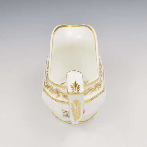 Spode Felspar Porcelain Moulded Cream Jug, Ex. Godden Pat. 3496 c.1821