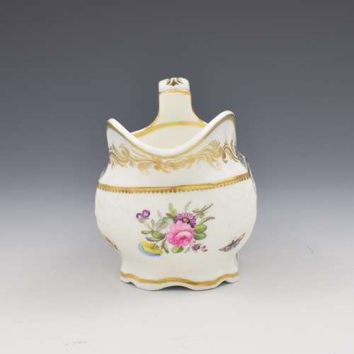 Spode Felspar Porcelain Moulded Cream Jug, Ex. Godden Pat. 3496 c.1821