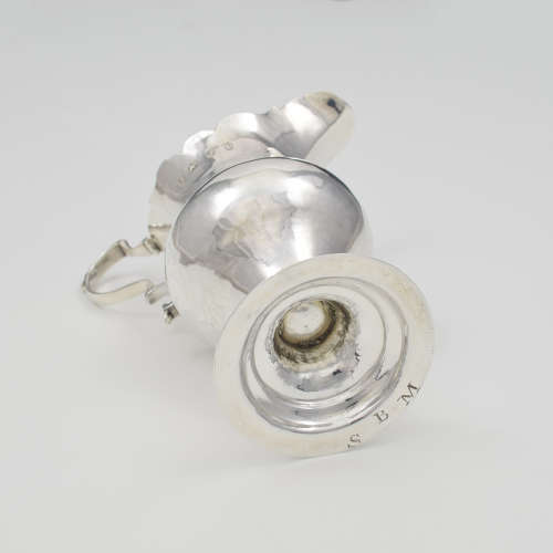 Fine Georgian Silver Pedestal Cream / Milk Jug John Lambe 1784