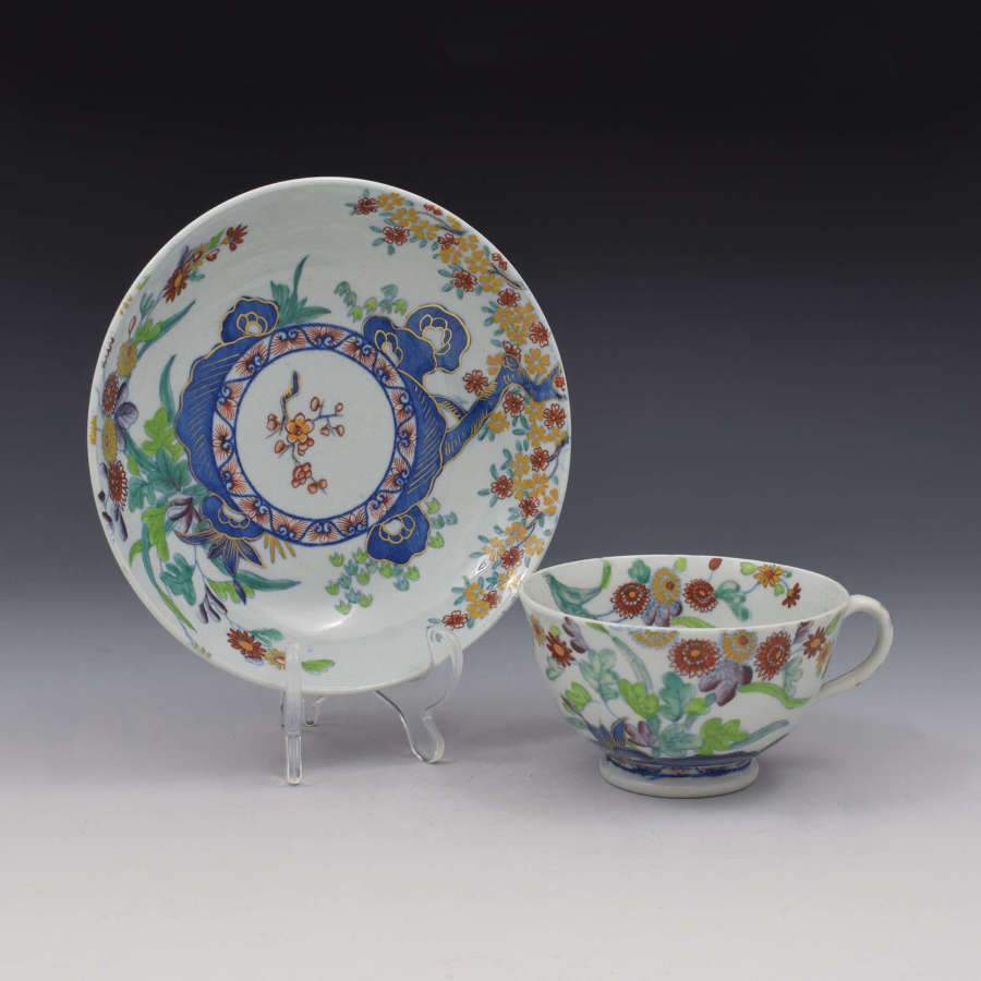 Georgian Spode Stone China Teacup & Saucer Kakiemon Pattern 2117 c1815