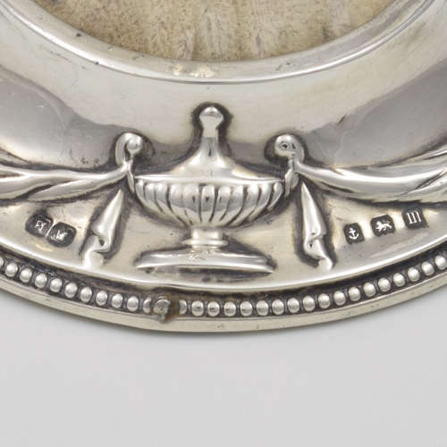 Silver Neoclassical Ring / Jewellery Tree & Hat Pin / Earring Stand
