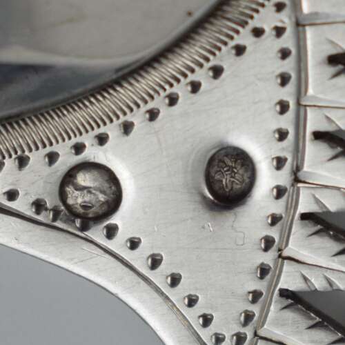 Fine 18th Century French Pierced 0.950 Silver Fish Slice Server Paris