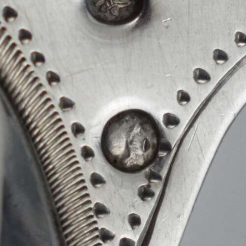 Fine 18th Century French Pierced 0.950 Silver Fish Slice Server Paris