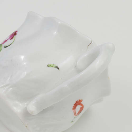 Rare Early Pre-1800 John Rose Coalport Porcelain Low Chelsea Ewer Cream Jug