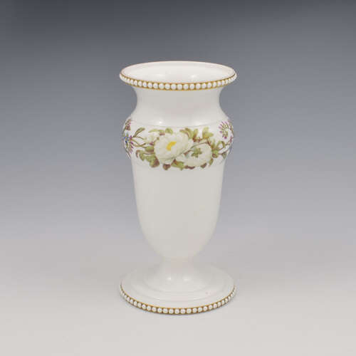 Stunning Georgian Spode Porcelain Beaded Spill Vase c.1815