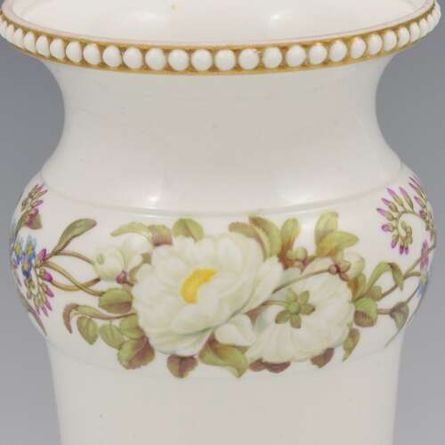 Stunning Georgian Spode Porcelain Beaded Spill Vase c.1815